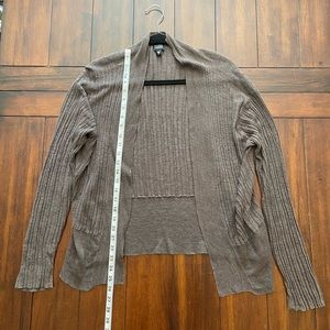 Eileen Fischer brown light cardigan - Size XL